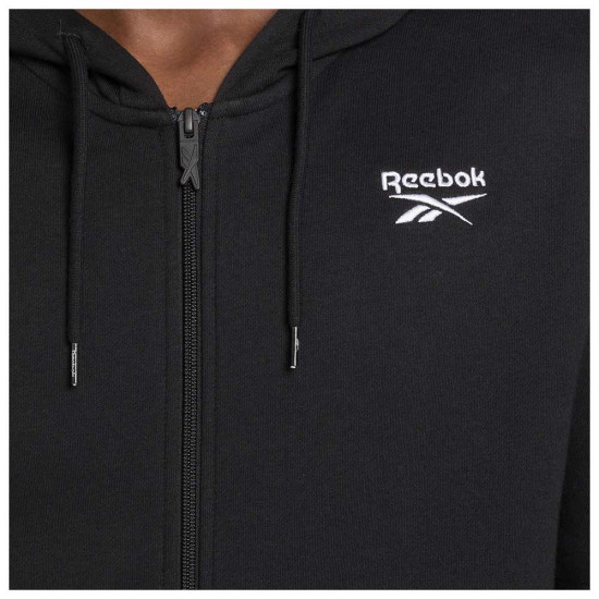 Reebok Ανδρική Ζακέτα Identity Small Logo Fleece Full-Zip Hoodie Reebok Ανδρική Ζακέτα Identity Small Logo Fleece Full-Zip Hoodie